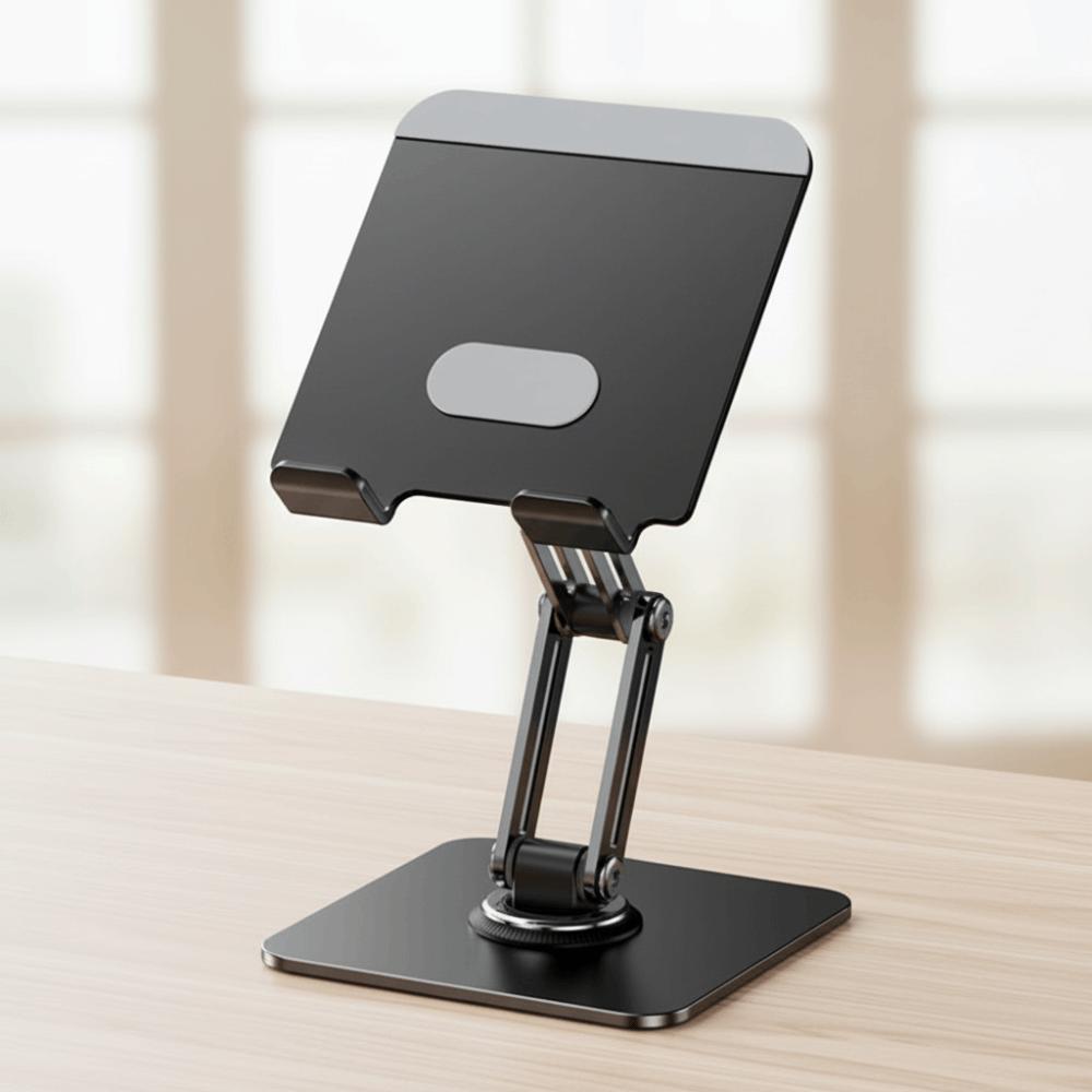 Metal Frame Foldable Tablet Stand Rotatable Tablet Phone Bracket  Desk Holder