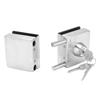 2PCS Push Sliding Gate Lock Corrosion Resistant Antioxidant Stainless Steel Frameless Glass Door