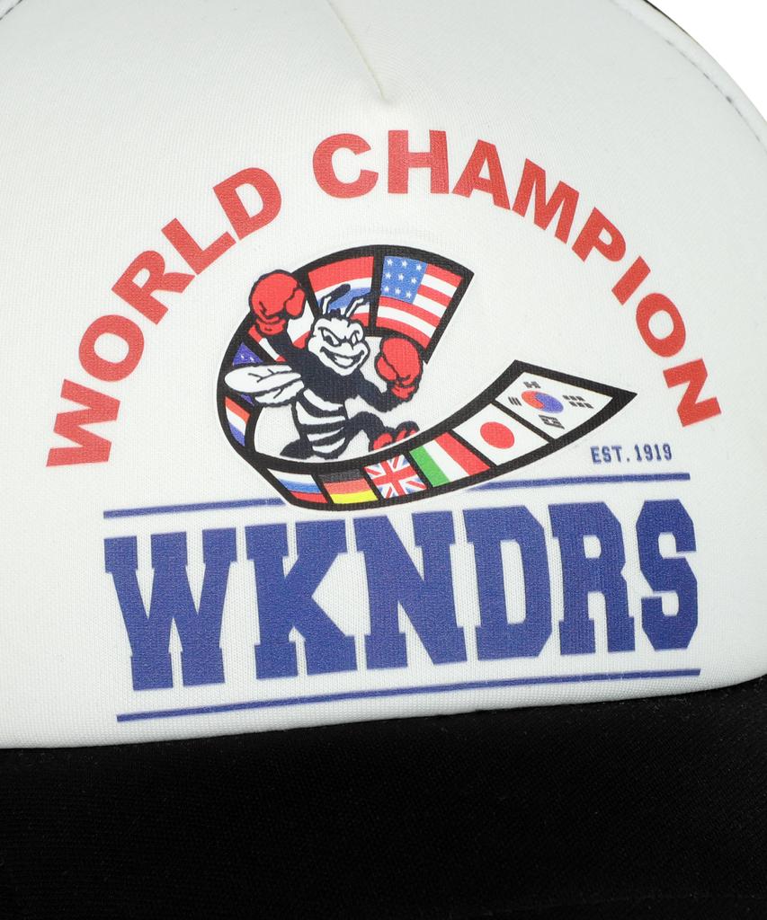 WKNDRS Champion Trucker Cap (Black)
