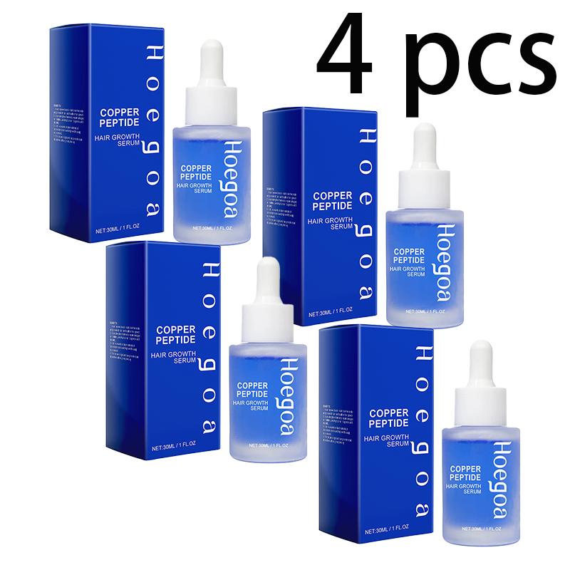 Hoegoa Copper Peptide Hair Serum Nutritive Nourishing Scalp Treatment Hair Root Repair Volume Strengthening Hair