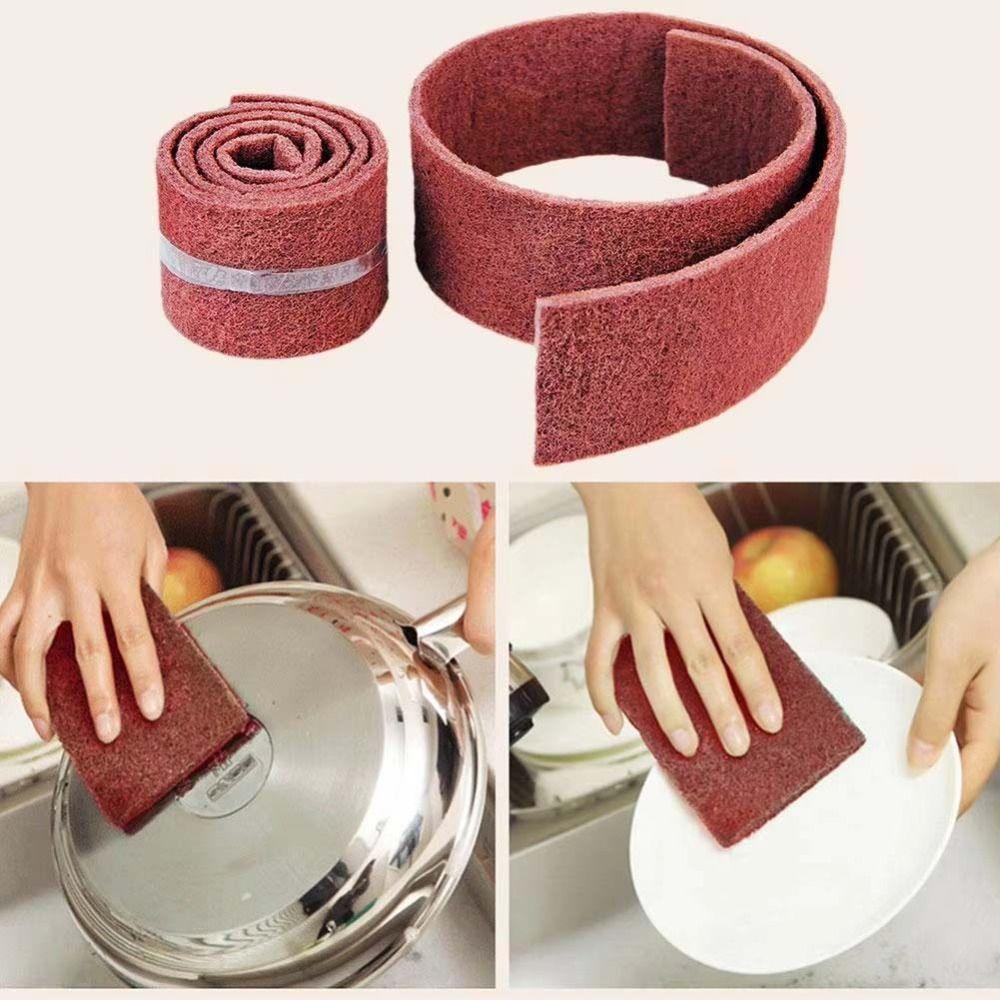 Rust Removal Emery Scouring Pad Grinding Emery Scrubber High Quality Nylon Scrubbing Cloth  Home