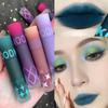 Gotischer Mattes Schwarzes Lippenstift Wasserdicht Langanhaltendes Mousse Lippen Schlamm Nude Braun Lippenstift Blau Punk Lippen Glanz Make-up Dunkelroter Lippen Tönung