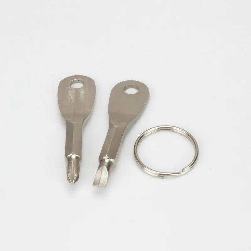 Emergency Key Screwdriver Outdoor Multifunctional Edc Tool Safety Protection Self Defense Prick Cone Combined Tool Set