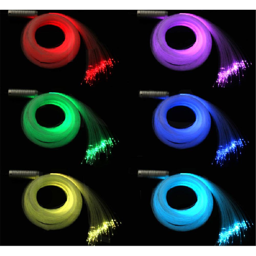 12V Diy Car Headliner Roof Ceiling Lights Audio 100X Fiber Optic Star Light Kit