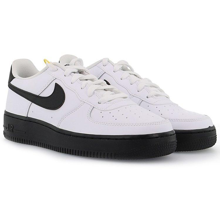 Nike Air Force 1 Low White Black Midsole GS CV7663-101