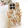 Casing For Xiaomi 15T 5G Cover Silicone Luxury Fashion Flowers Kawaii Cute Painted Shockproof Phone Case 25069PTEBG