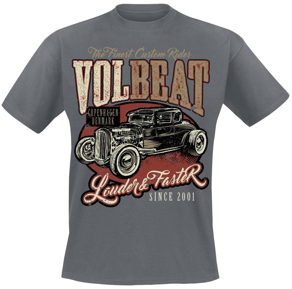 Hot Volbeat Graphic Cotton Band Shirt Unisex Summer Short Sleeve Fashion Brand Tee Luxury Casual Vintage