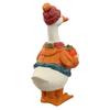 Goose Statue, Decorative Lawn Ornament, Durable Resin Rustic Style Figure, Garden Sculpture for Patio Tabletop Front Yard Decor