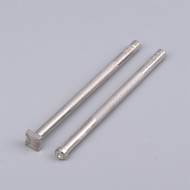 1/2Pcs Leather Stamping Metal Punch Diy Leather Carving Tools Stamp Wax Leather Craft Punch Stamps