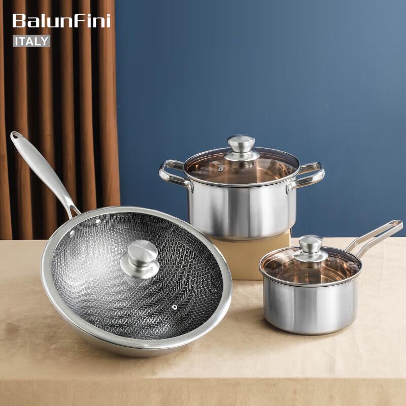 Belenfini Eiffel Karen 3-Piece Cookware Set