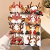 Mori Style Reindeer Antler Hair Clips for Adults - Festive Christmas Party Accessories