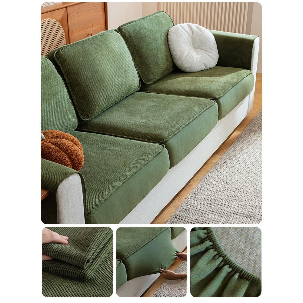 

Winter Plush Sofa Cover Universal Non-Slip Stretch Cushion All-Inclusive Four Seasons Use Soft Cozy 60*60cm