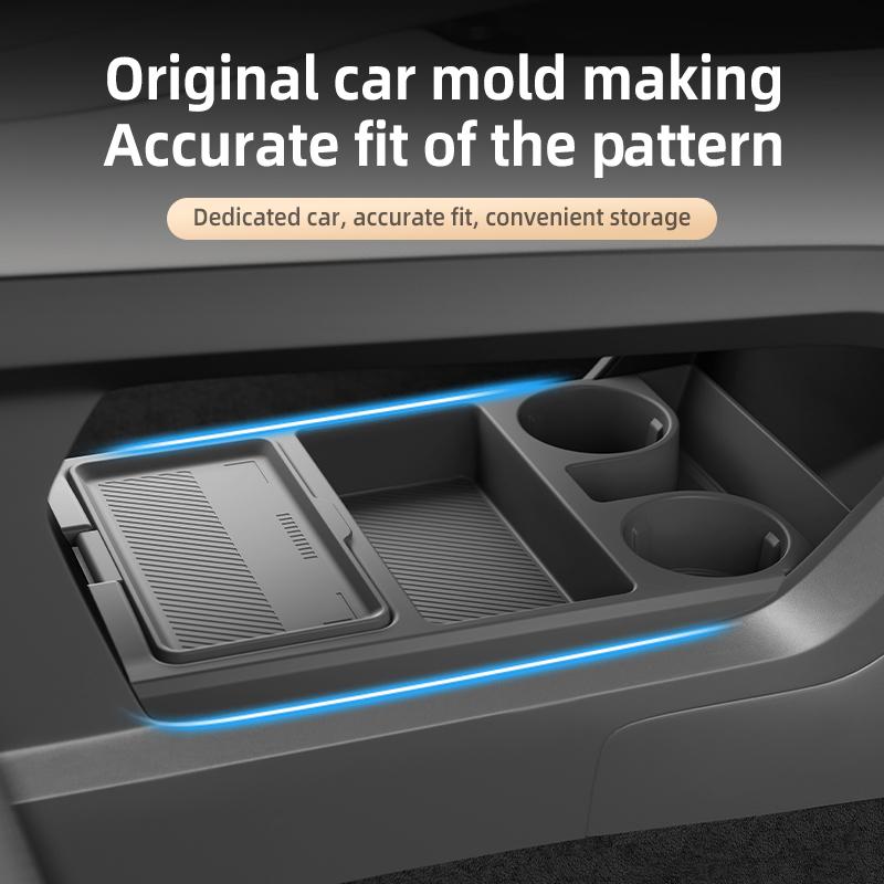 Suitable for Zeekr 001 Center Control Under Storage Box Armrest Box Storage Box Storage Box Car Supplies Modified Accessories
