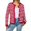 Women's Cardigan Sweater  Clothing Fashion Cropped Jacket Trendy Casual Long Sleeve Top