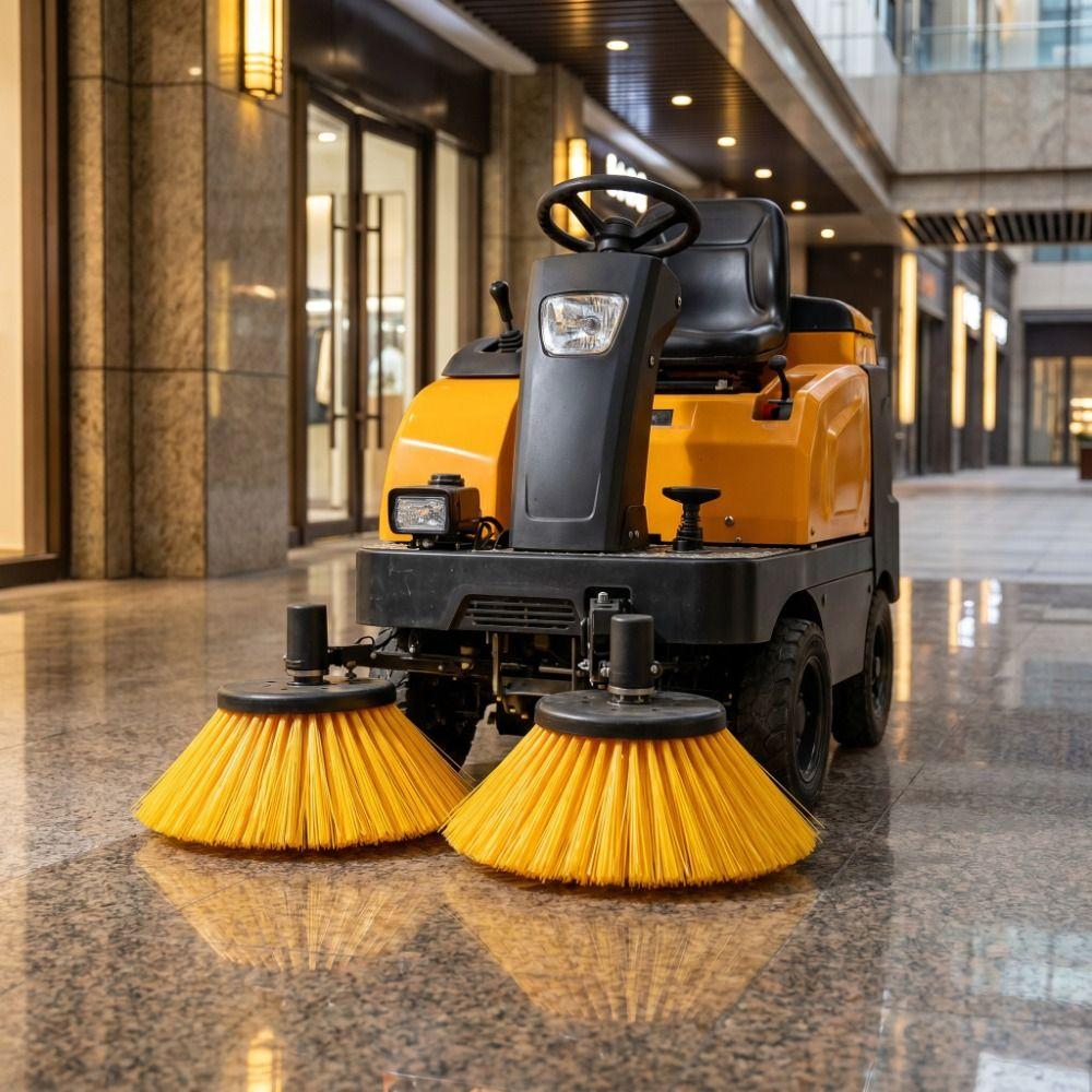 Universal Sanitation Sweeper Disc Brush Wear-Resistant Bristle Brush Electric Street Sweeper