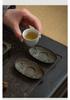 Japanese Antique Tin Tea Cup Coaster: Non-slip Retro Mat for Tea Ceremony Accessories