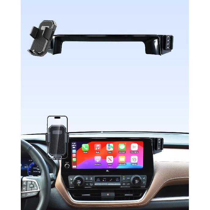 PZK Car Phone Mount for Toyota Grand Highlander 2024-2026 12.3-inch Screen