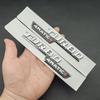 zrvmt3 2025 Hot 3D ABS Chrome Car Letters Logo E53 Fender TURBO 4MATIC Emblem Badge Rear Star AMG Sticker For Mercedes Benz AMG E53 W21