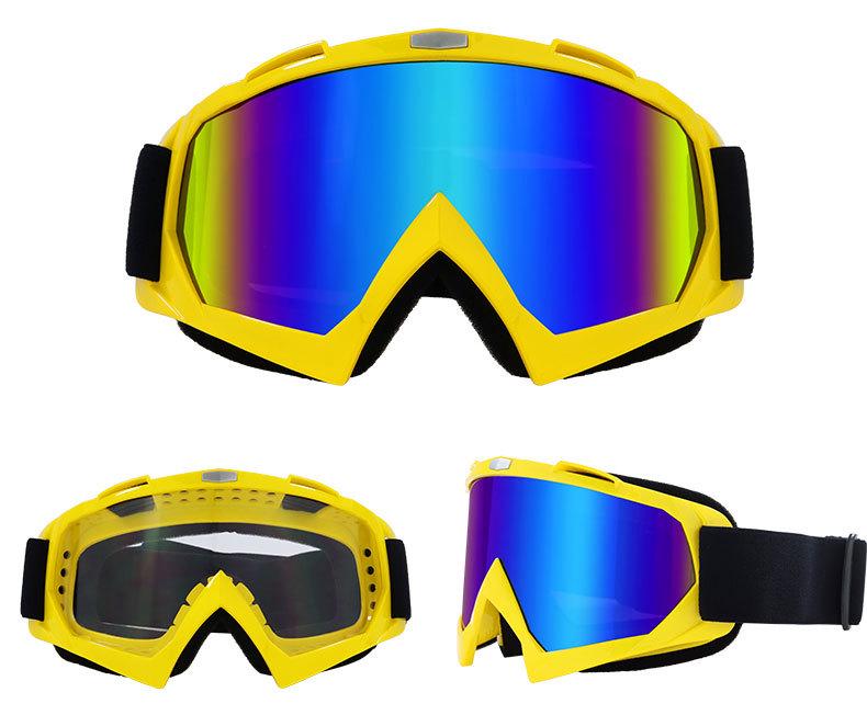 BOLLFO X400 Off-road Cycling & Ski Goggles - Windproof, Sandproof, Protective Outdoor Sports Eyewear