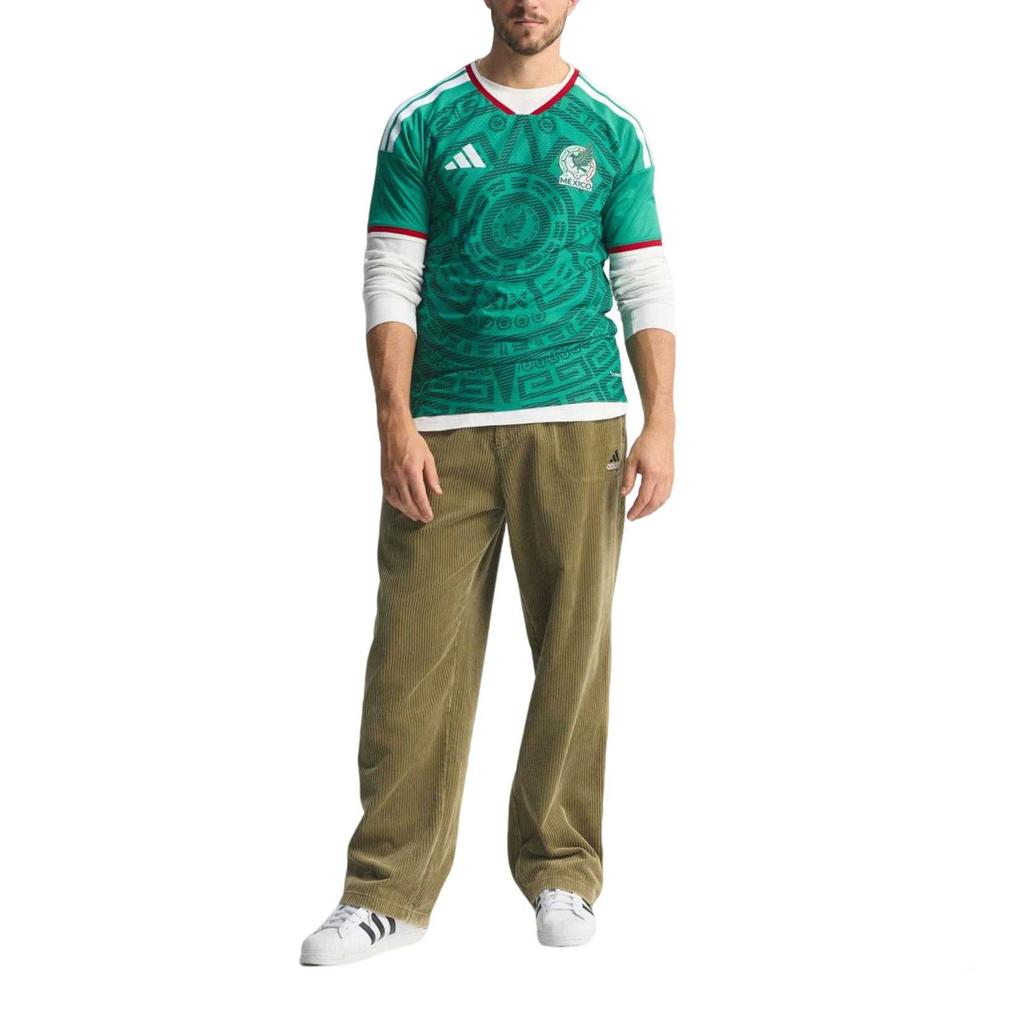 Adidas Free Shipping With AdiClub Mexico 26 Home Authentic Jersey JL8540