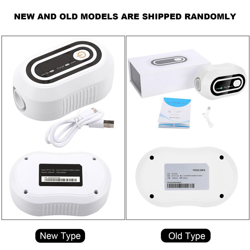 2200mAh Ventilation Disinfector Sterilizer Ozone Generator Cleaner Air Cleaning Effect Machine