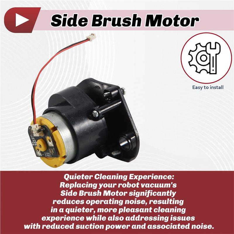 A61I Left Side Brush Motor Replacement For Ilife L100 A80 A7 A9S A10S Vacuum Cleaner Units