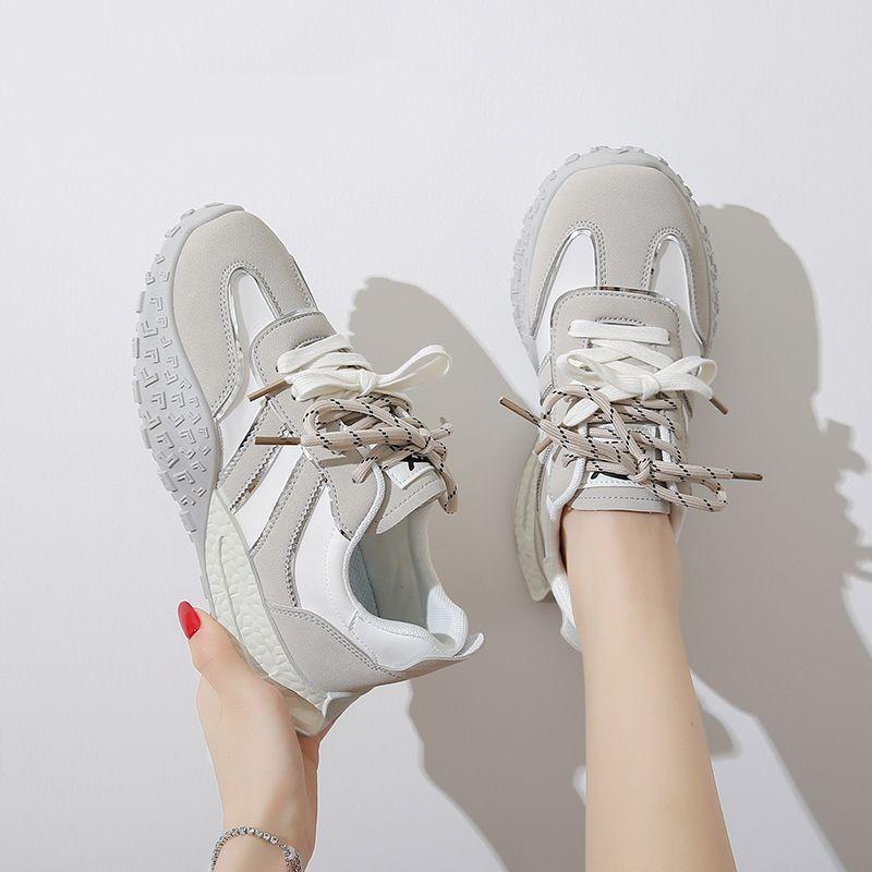 Forrest Gump Shoes Women's Platform 2025 Spring and Summer New Women's Shoes Fashion Casual Versatile Sports Moral Training Dad Shoes Tide