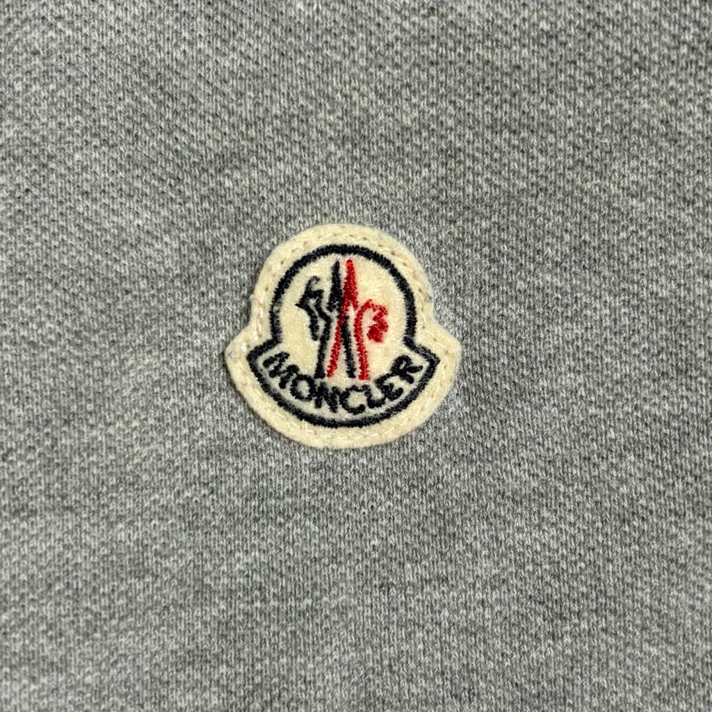 Used MONCLER 41091830985084093Polo shirt gray mens