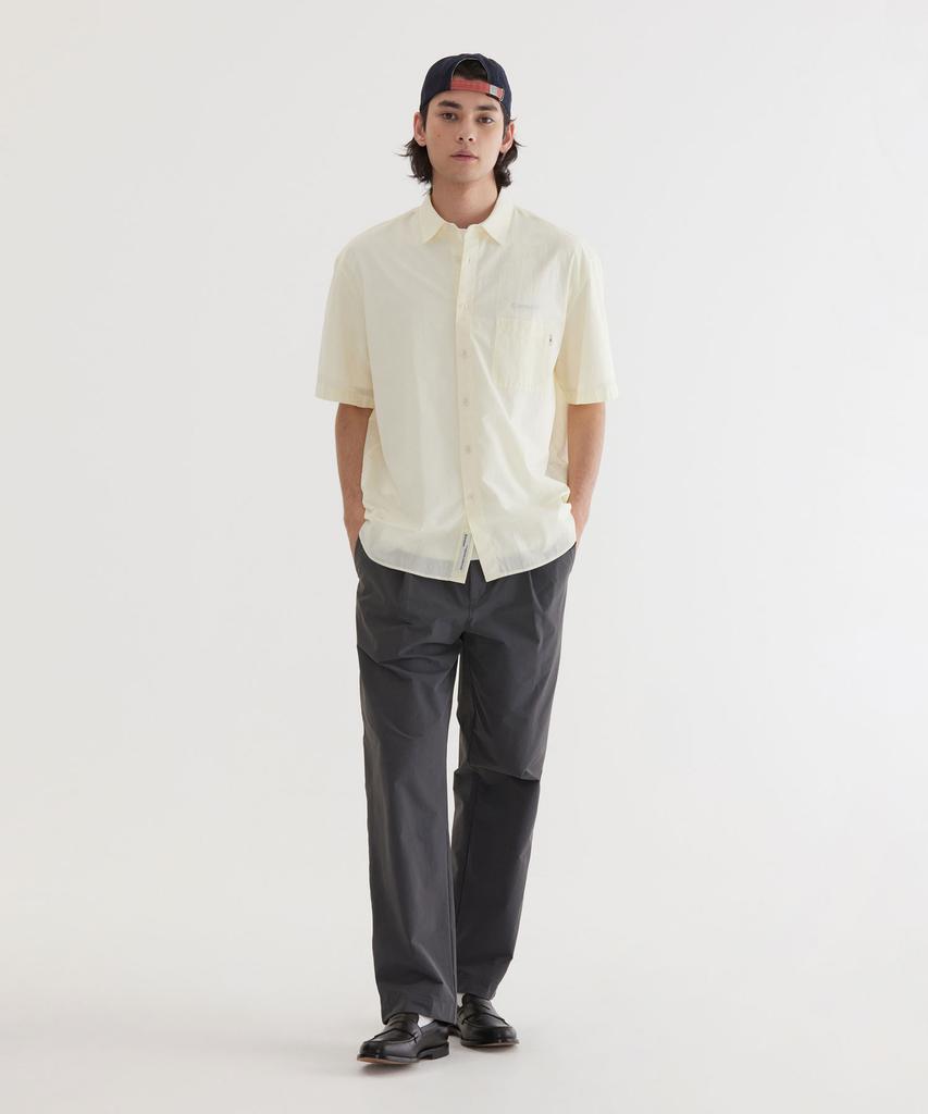 COVERNAT Tissue Modification Half Shirt Lemon