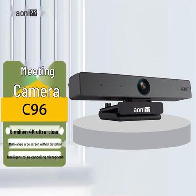 Aoni 4K UHD USB Webcam with Noise-Canceling Mic