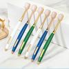7Pcs Wide Head Adult Soft Bristle Toothbrushes Bathroom Essential Household Toothbrush for Men Women Daily Cleaning