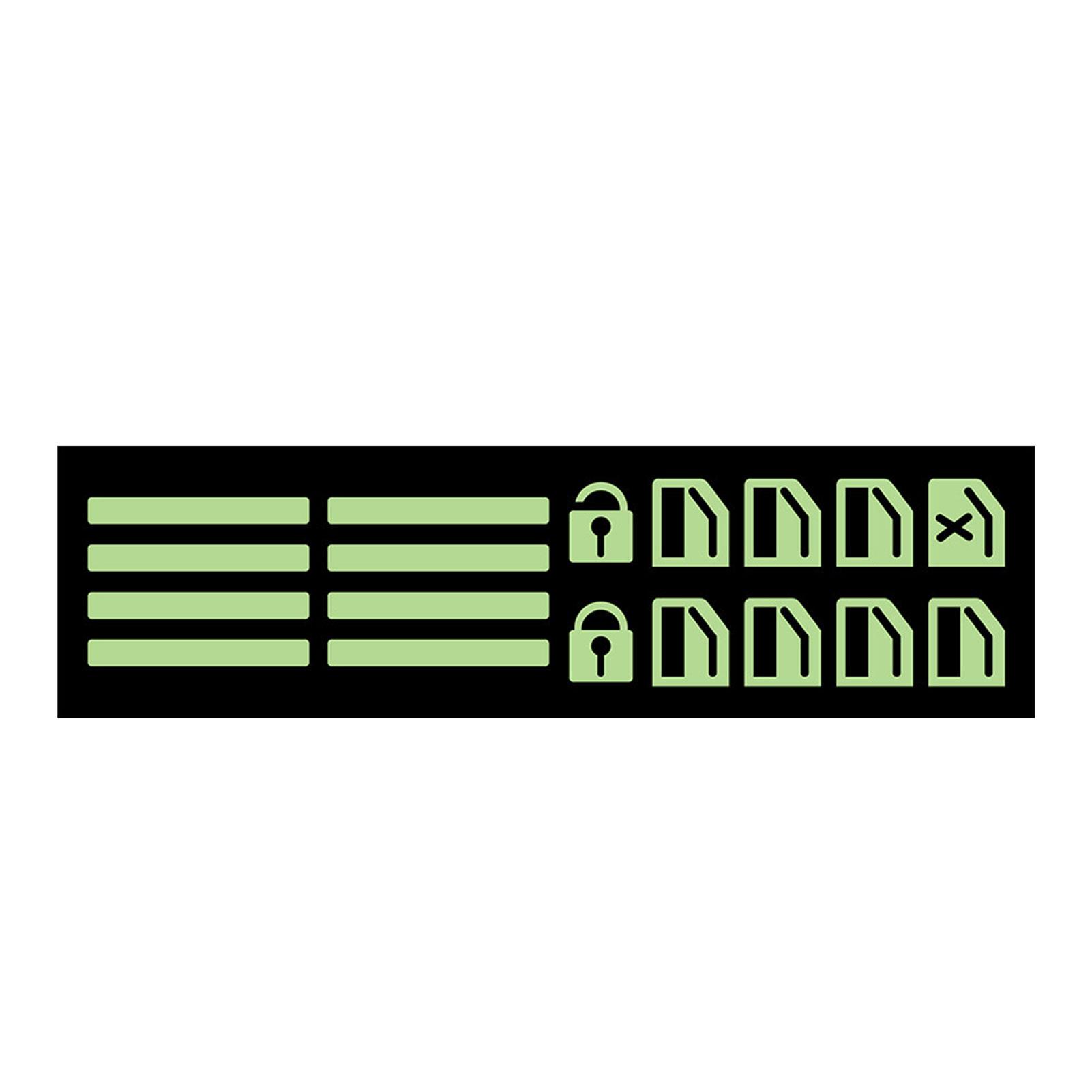 

Универсальная светящаяся наклейка на кнопку стеклоподъемника двери автомобиля для Toyota Rav4 Yaris Prius Auris Prado Verso Tundra Hilux