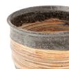 Marui Seito Shigaraki Ware Hechimon Mug, Large, Approx. 350ml Capacity, Rough Brush Finish, Round, 3-4450
