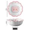 Hanyou Keramik Cartoon Schwein Instant-Nudel-Schüssel-Set
