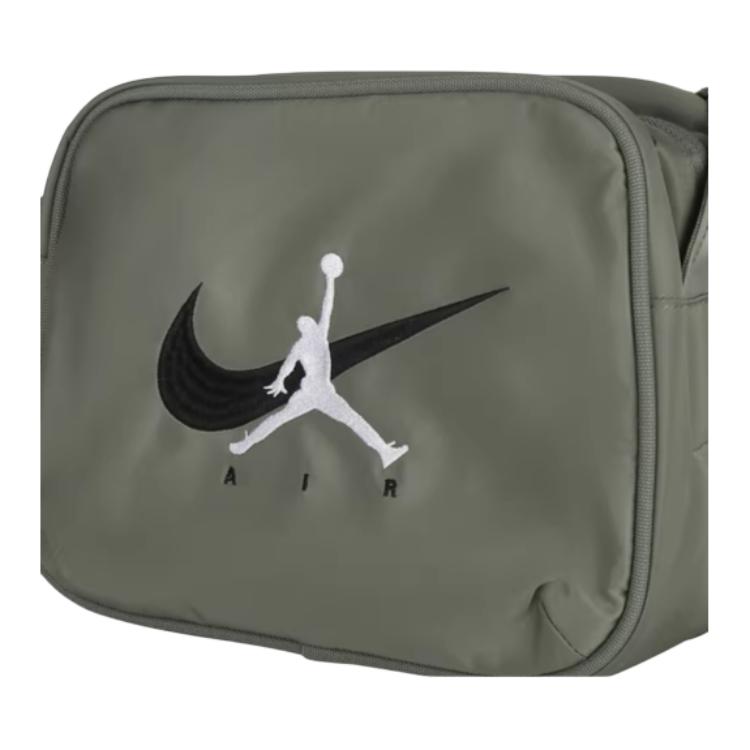 Jordan Sports Casual Shoulder Bag Unisex bags Gray-Green JD2613031AD-002