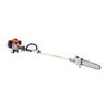 Gas Pole Saw, 43CC 2 Stroke Gas Powered Pole Saws with 30.48 Cm Cutting Bar, Cordless Tree Trimmer with Rotatable Head, 2.16 To 3.66 M Extendable,