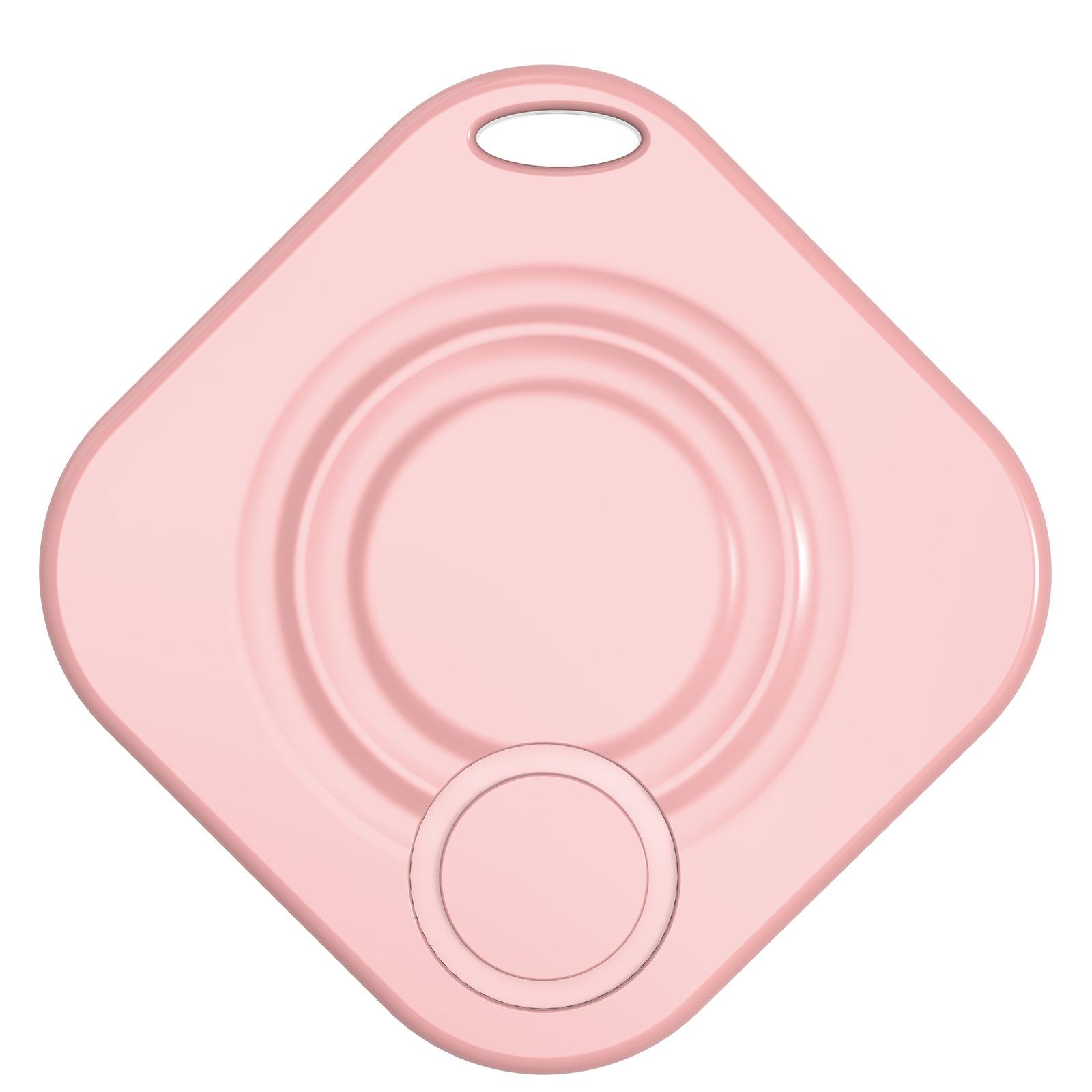 

Pet GPS Tracker Smart Finder Anti-lost Device Mini GPS Tracker for Wallet Kids Dog Key Finder IOS Find My App Only(не для Andorid) рожевий