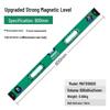 German Menate® High Precision Spirit Level: Industrial-Grade Small Balance & Multifunctional Angle Finder with Aluminum Straight Edge.