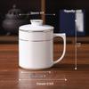 Shangqi Ceramic Tea Mug with Lid & Infuser