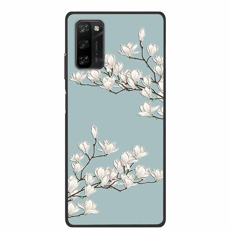 Para Capa Blackview A100 Luxuosa 3D Flor Relevo Silicone Capa de Telefone Para Blackview A100 À Prova de Choque Flor em Relevo Coque Funda