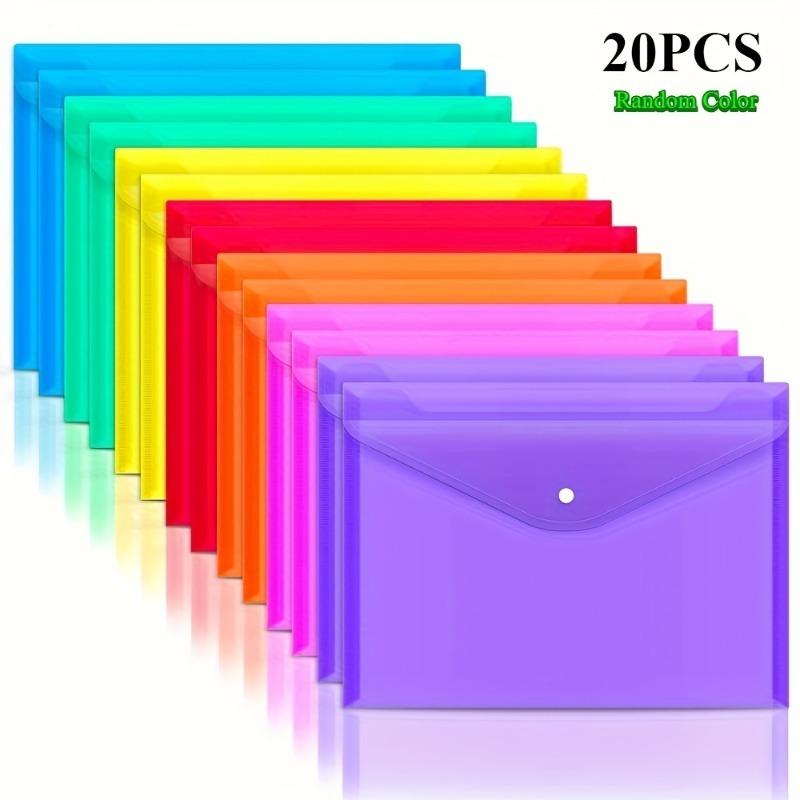5/10/20 A4 Letter Sized PVC File Bags