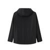 Anta Outdoor Series Sports Casual Simple Solid Color Hooded Jacket Men Jacket Black 952516605-6