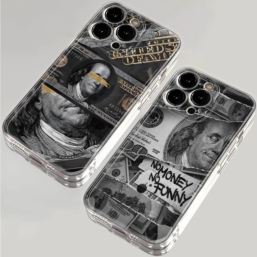 A Screen Full Of US Dollars Phone Case For IPhone 17 17Air 13 Case IPhone 16 Pro Max 11 15 14 12 16e 7 8 Plus XR XS Case