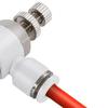 Pneumatic Hose L Type SL Throttle Valve 1/4 3/8 1/2 Thread White Cylinder Speed Control Connector Accessories Speed Controllers