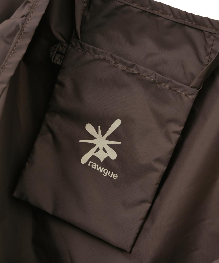 Rawgue Big Logo Light Shopper Bag_Brown