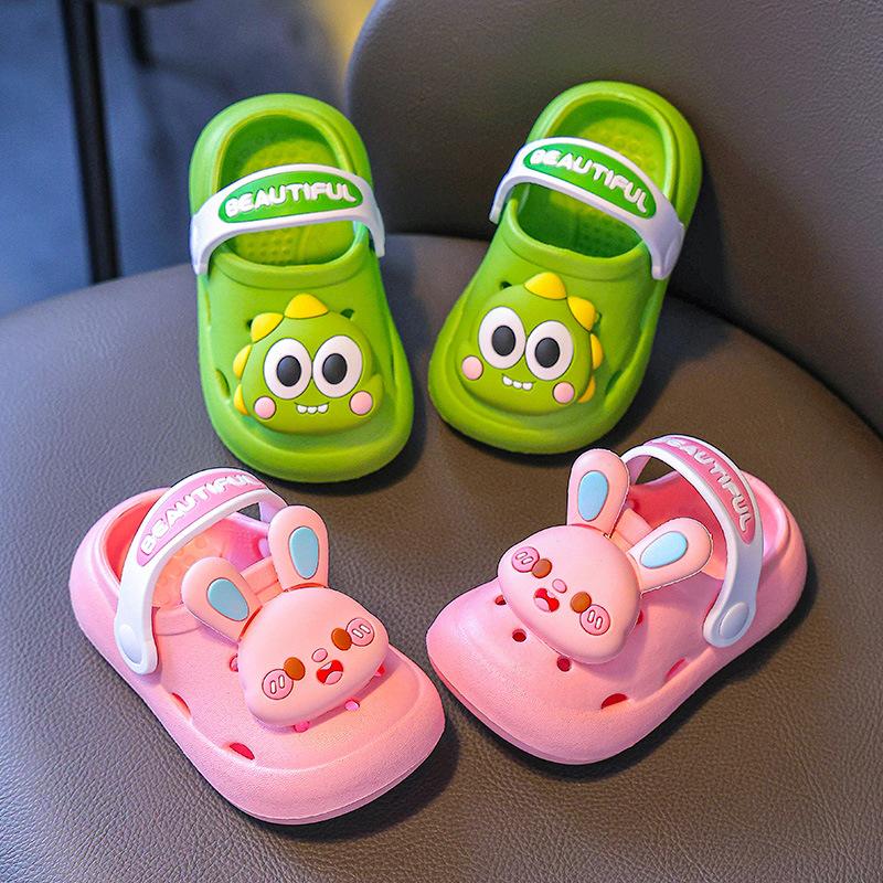 Children's Summer Sandals for Boys and Girls, Baby Clogs for Outdoor Wear, Beach and Home Use, Non-slip Cute Infant Shoes