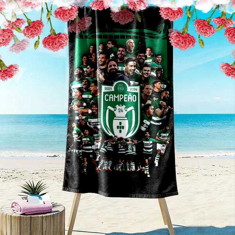 MHIH Print Beach Towel, Large Soft Quick Dry Towel for Beach Camping Swimming