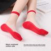 5 Pairs of Women's Summer New Solid Color Crystal Socks