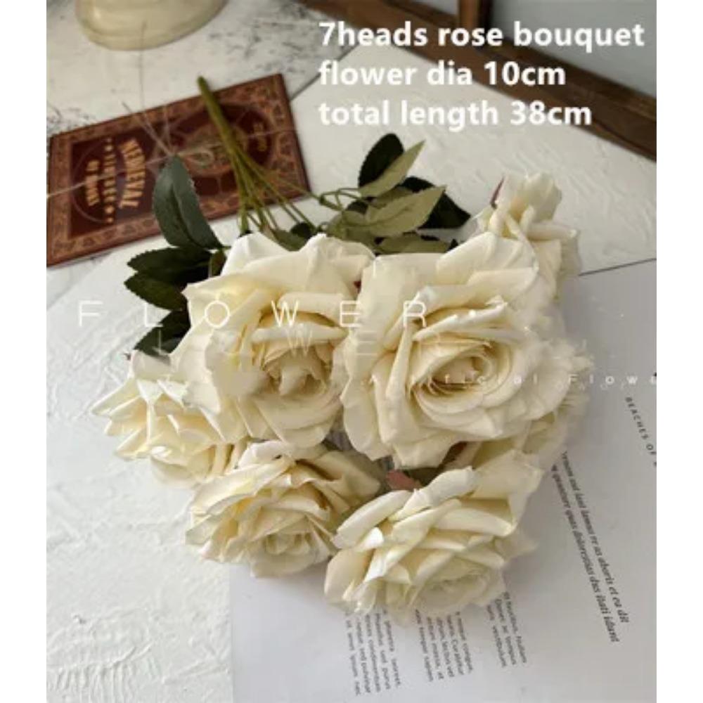Wedding Decor Rose Dusty Pink Blush Nude Light Coffee Rice White Artificial Rose Flower Row Road Guide Flower S Dropshipping
