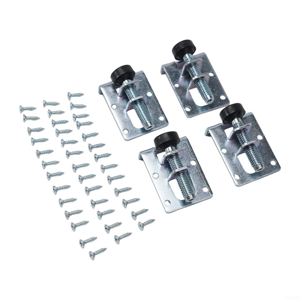 Furniture Levelers Side Mounted Table Feet Wardrobe Adjustable